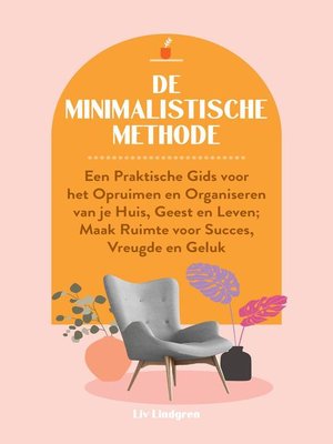 cover image of De Minimalistische Methode